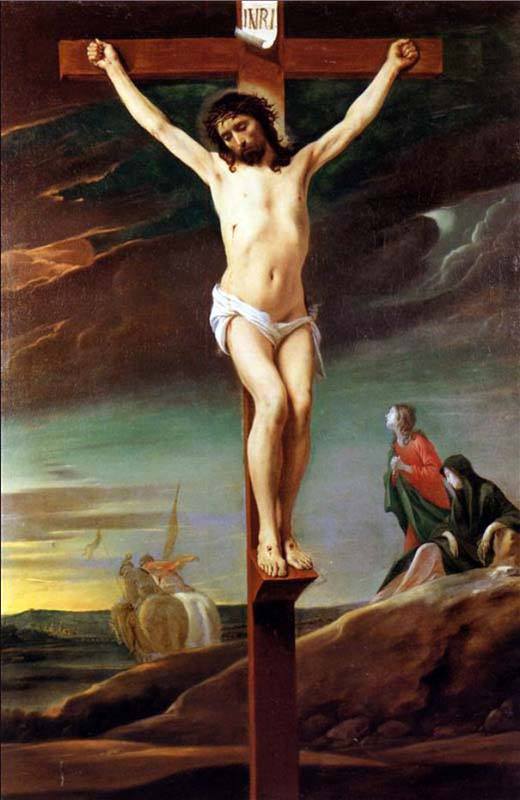 christ on the cross